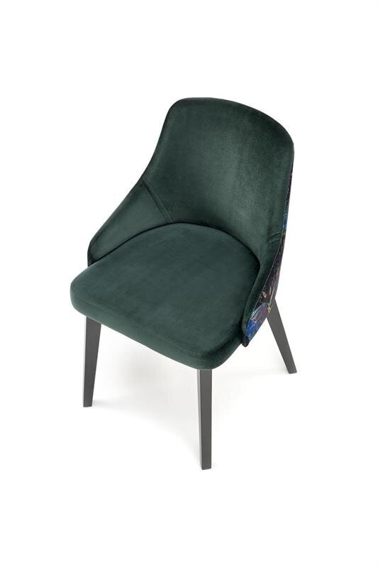 Kėdė Halmar Endo, žalia цена и информация | Virtuvės ir valgomojo kėdės | pigu.lt