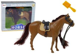 Фигурка Лошади Лошадь расчесывает коричневую гриву цена и информация | Игрушки для девочек | pigu.lt