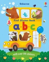 First Sticker Book abc kaina ir informacija | Knygos mažiesiems | pigu.lt