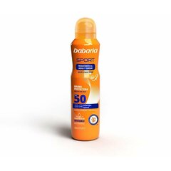 Purškiklis nuo saulės Babaria Sport Spf 50, 200 ml kaina ir informacija | Kremai nuo saulės | pigu.lt