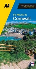 50 Walks in Cornwall New edition цена и информация | Путеводители, путешествия | pigu.lt