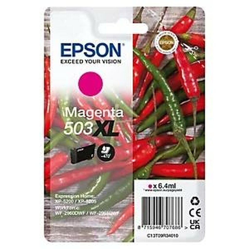 Epson 503XL, rožinė цена и информация | Kasetės rašaliniams spausdintuvams | pigu.lt