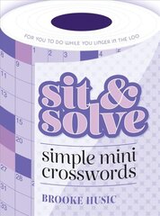 Sit & Solve Simple Mini Crosswords цена и информация | Книги для подростков и молодежи | pigu.lt