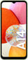Samsung Galaxy A14 SM-A145RLGUEUB Dual SIM 4/64GB, Light Green kaina ir informacija | Mobilieji telefonai | pigu.lt