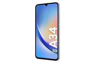 Samsung Galaxy A34 5G 8/256GB Awesome Silver цена и информация | Мобильные телефоны | pigu.lt