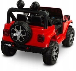 Vienvietis vaikiškas elektromobilis Toyz Jeep Rubicon, raudonas kaina ir informacija | Elektromobiliai vaikams | pigu.lt