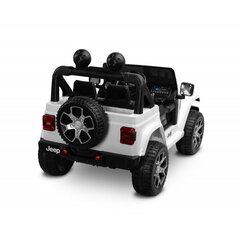 Одноместный детский электромобиль Toyz Jeep Rubicon, белый цена и информация | Электромобили для детей | pigu.lt