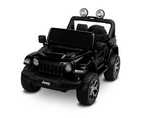 Одноместный детский электромобиль Toyz Jeep Rubicon, черный цена и информация | Электромобили для детей | pigu.lt