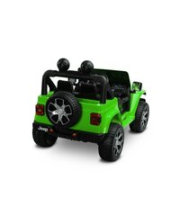 Одноместный детский электромобиль Toyz Jeep Rubicon, зеленый цена и информация | Электромобили для детей | pigu.lt