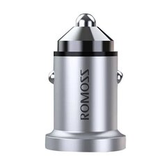 Romoss Автомобильное зарядное устройство Romoss AU420T, USB-C + USB, PD + QC 20 Вт (серебро) цена и информация | Зарядные устройства для телефонов | pigu.lt