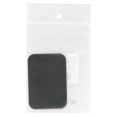 Metal plate for magnet holders - rectangular 45x65mm black цена и информация | Держатели для телефонов | pigu.lt