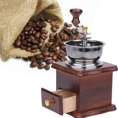 Elektrinis kavos malūnėlis, rudas цена и информация | Емкости для специй, измельчители | pigu.lt
