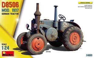 Klijuojamas Modelis MiniArt 24003 German Tractor D8506 Mod. 1937 1/24 цена и информация | Склеиваемые модели | pigu.lt
