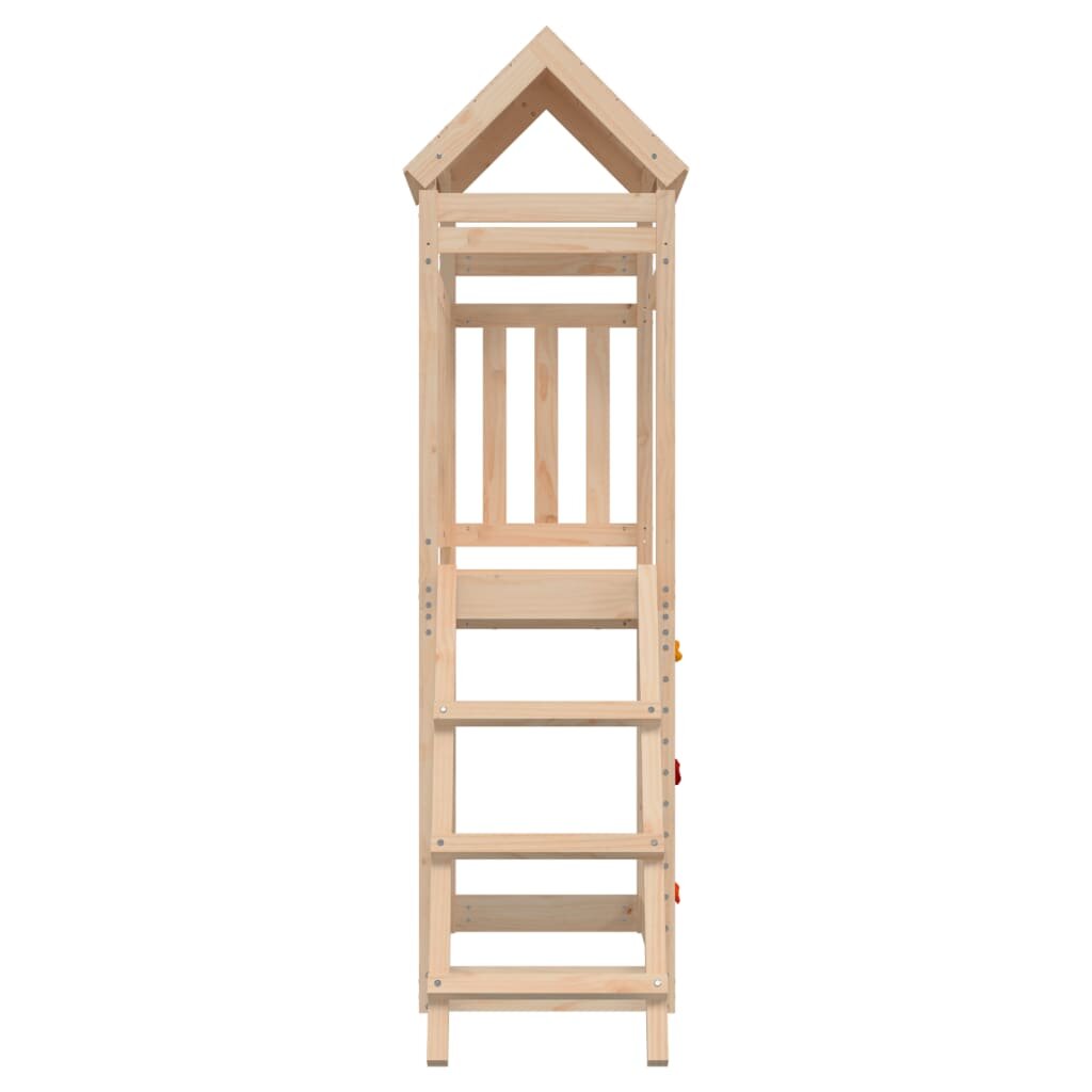 Žaidimų bokštas su kopėčiomis/sienele, 52,5x110,5x214cm цена и информация | Lauko žaidimai | pigu.lt