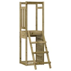 Žaidimų bokštas su kopėčiomis/sienele, 53x46,5x169cm kaina ir informacija | Lauko žaidimai | pigu.lt