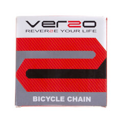Dviračio grandinė 1 greičio dviračiui Verso, 1/2 x 1/8, 112 L kaina ir informacija | Kitos dviračių dalys | pigu.lt