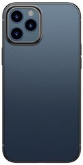 Силиконовый чехол Baseus Shining Case (Anti-fall) чёрный  для iPhone 12ProMax цена и информация | Чехлы для телефонов | pigu.lt
