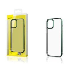 Силиконовый чехол Baseus Shining Case (Anti-fall) зелёный  для iPhone 12ProMax цена и информация | Чехлы для телефонов | pigu.lt