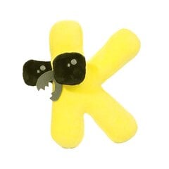 Minkštas žaislas raidė K, 19 cm kaina ir informacija | Minkšti (pliušiniai) žaislai | pigu.lt