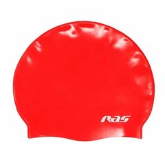 Шапочка для плавания  RAS Unisex Standard Red цена и информация | Шапочки для плавания | pigu.lt