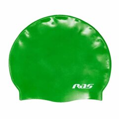 Шапочка для плавания  RAS Unisex Standard Green цена и информация | Шапочки для плавания | pigu.lt