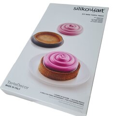 Silikomart silikoninė forma Kit Mini Tarte Twist kaina ir informacija | Kepimo indai, popierius, formos | pigu.lt