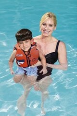 Детский плавательный жилет Bestway Swim Safe, оранжевый цена и информация | Нарукавники, жилеты для плавания | pigu.lt