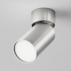 Maytoni Технический потолочный светильник FOCUS S C050CL-U-1S Матовое серебро цена и информация | Потолочные светильники | pigu.lt