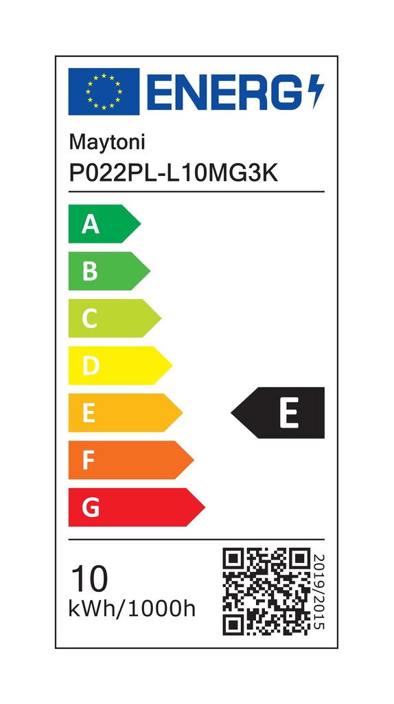 Maytoni pakabinamas šviestuvas P022PL-L10MG3K kaina ir informacija | Pakabinami šviestuvai | pigu.lt