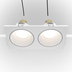 Maytoni Technical Downlight Zoom DL033-2-02W Белый цена и информация | Монтируемые светильники, светодиодные панели | pigu.lt