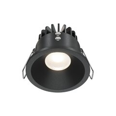 Maytoni Technical Downlight Zoom DL034-01-06W4K-D-B Черный цена и информация | Монтируемые светильники, светодиодные панели | pigu.lt