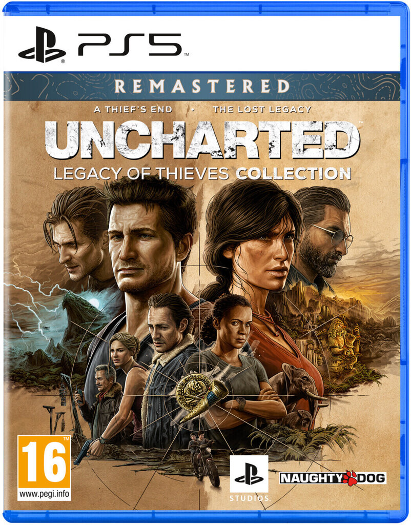 Uncharted Legacy of Thieves Collection, PS5 цена и информация | Kompiuteriniai žaidimai | pigu.lt