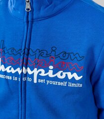 Champion детский спортивный костюм 306381*BS071, бирюзовый/черный 8054112996067 цена и информация | Свитеры, жилетки, пиджаки для мальчиков | pigu.lt