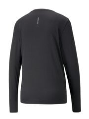 Элегантная и функциональная футболка с длинными рукавами PUMA Run Favorite Ls Black 234237268 цена и информация | Спортивная одежда для женщин | pigu.lt