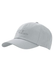 Кепка JACK WOLFSKIN Baseball Cap Silver Grey 223012662 цена и информация | Женские шапки | pigu.lt