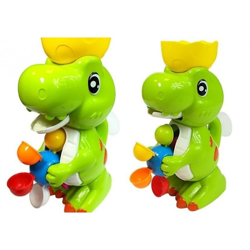 Vonios žaislas Dinozauras su malūnėliu kaina ir informacija | Žaislai kūdikiams | pigu.lt