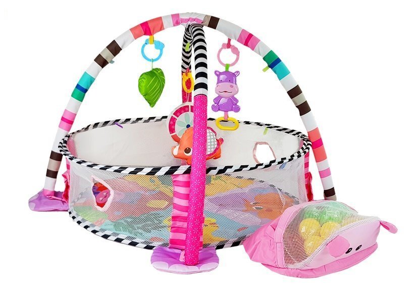 Lavinamasis kilimėlis Lean Toys Begemotas kaina ir informacija | Žaislai kūdikiams | pigu.lt
