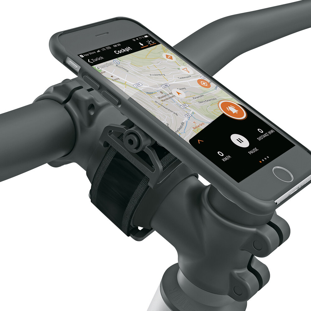 Telefono laikiklio tvirtinimas ant vairo SKS Compit Anywhere kaina ir informacija | Kiti dviračių priedai ir aksesuarai | pigu.lt