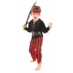 Маскарадные костюмы для детей Красный Пират цена и информация | Карнавальные костюмы | pigu.lt
