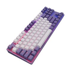 Dark Project One KD87A Violet-White, G3MS Sapphire Switch, US цена и информация | Клавиатуры | pigu.lt