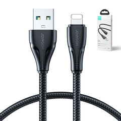 Greitas USB-Lightning Joyroom Surpass Series, 1,2 m, juodas kaina ir informacija | Laidai telefonams | pigu.lt