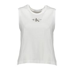 Marškinėliai moterims Calvin Klein, balti kaina ir informacija | Marškinėliai moterims | pigu.lt