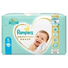 Sauskelnės PAMPERS Premium Care, 5 dydis, 11-16 kg, 44 vnt. kaina ir informacija | Sauskelnės | pigu.lt