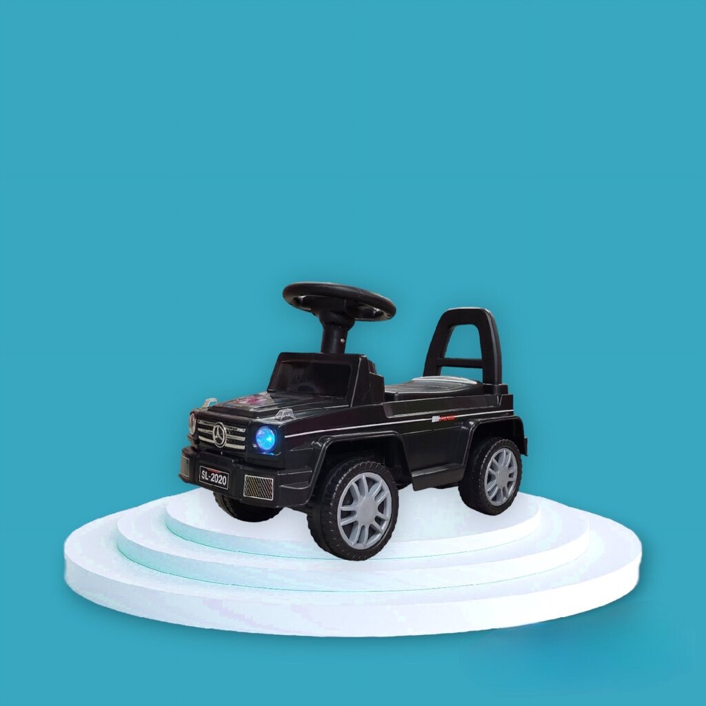 Paspiriama mašinėlė su garso ir šviesos efektais Aoli, juoda kaina ir informacija | Žaislai kūdikiams | pigu.lt