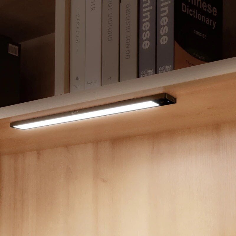 Įkraunamas LED Šviestuvas Su Judesio Davikliu, 40 cm kaina ir informacija | Įmontuojami šviestuvai, LED panelės | pigu.lt