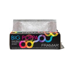 Framar Big Poppa foolium 14x10 250 Sheets цена и информация | Краска для волос | pigu.lt