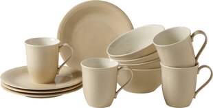 Набор посуды для завтрака Villeroy & Boch Color Loop Sand, 12 предметов цена и информация | Посуда, тарелки, обеденные сервизы | pigu.lt