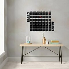 Календарь - доска для записей и пометок Декор интерьера для кабинета или кухни - 78 х 60 см цена и информация | Аппликации, декорации, наклейки | pigu.lt