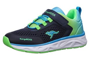 Kangaroos летняя обувь для детей K-OK Swirl EV синий _ зеленый _ розовый цена и информация | Детская спортивная обувь | pigu.lt