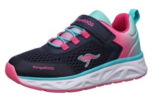 Kangaroos летняя обувь для детей K-OK Swirl EV синий _ зеленый _ розовый цена и информация | Детская спортивная обувь | pigu.lt